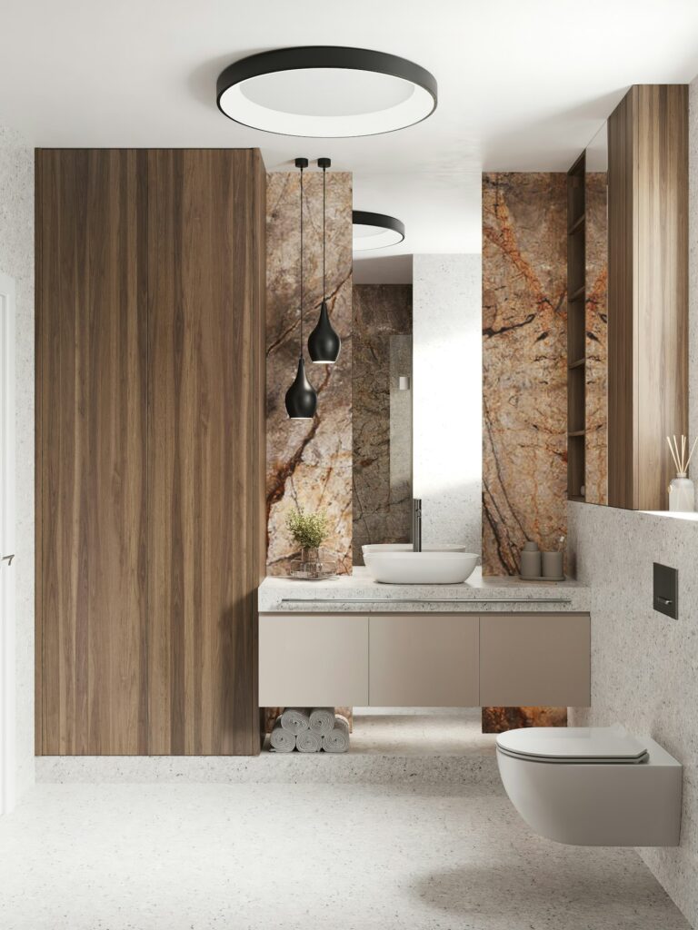 Bathroom leakage repair