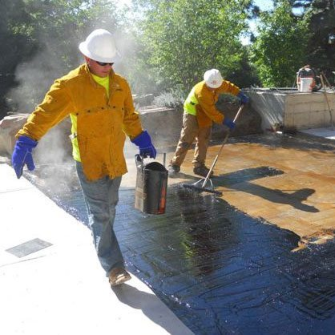 Rubberized Asphalt Waterproofing