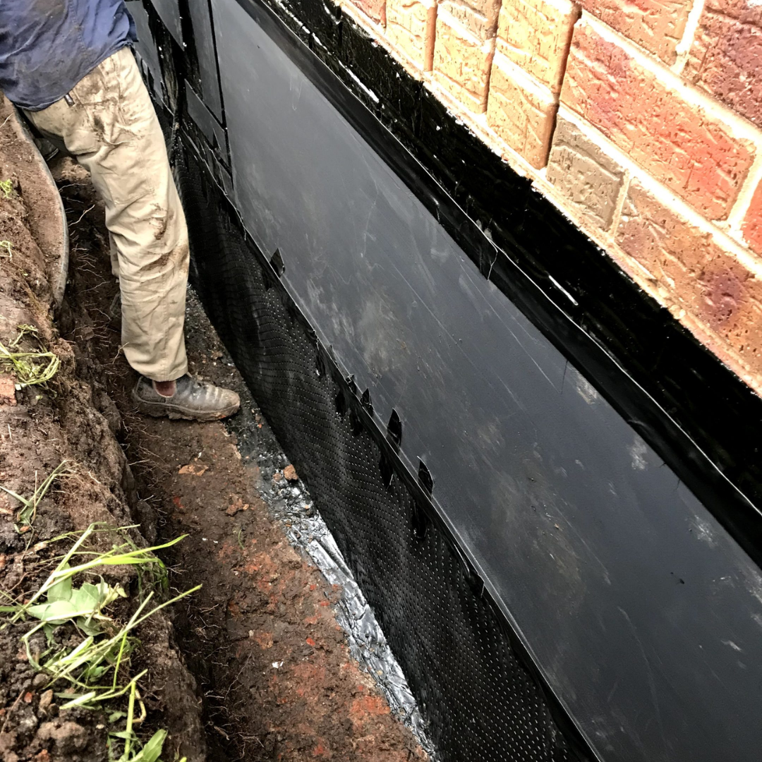 Exterior Wall Waterproofing